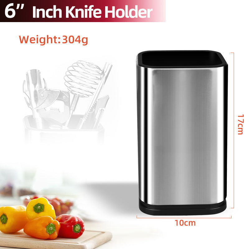 Drainable Knife Chopping Board Holder Size Chopper Holder 6inchstoragebarrel