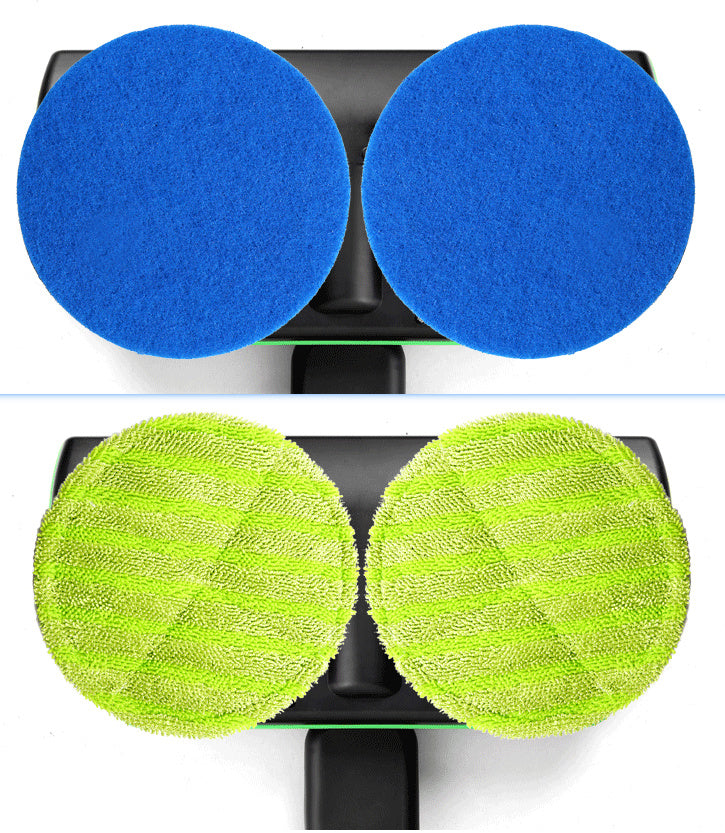 TV New Product Super Maid Wireless Electric Rotary Mop Cleaning And Waxing Multifunctional Electric Sweeper Cleaning cloth 4pcs