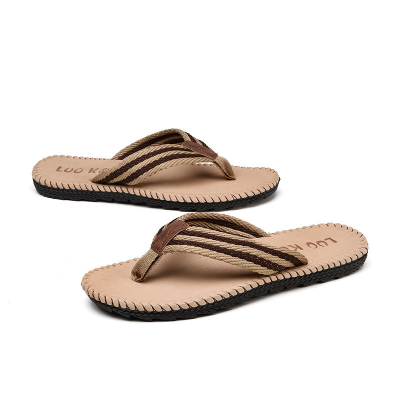 4 Colours Beach Sandals Men Shoes Khaki