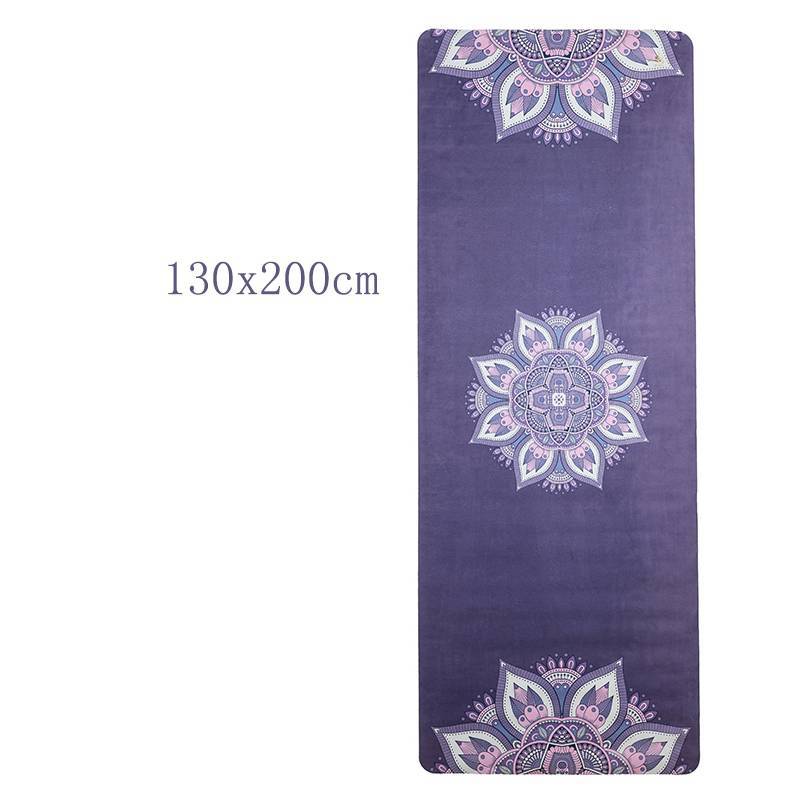 Van gaali rubber suede thickened yoga mat 13style 5mm