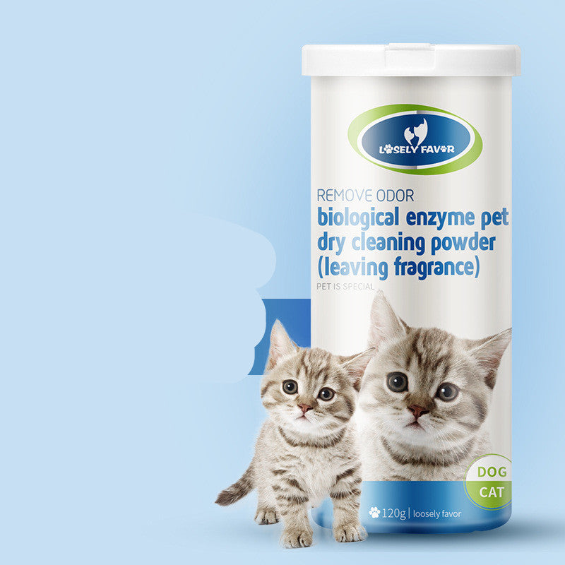 Dog dry cleaning powder Liu Xiang