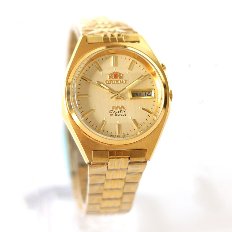 Double lion watch automatic mechanical watch Gold
