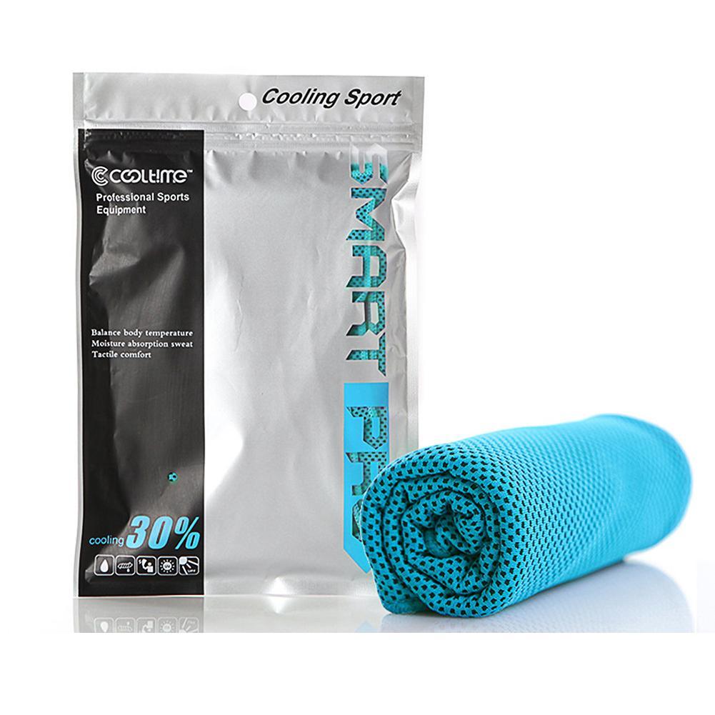 Sports towel quick-drying towel Sky Blue 30x100cm