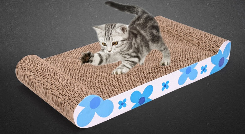 Pet toy cat paw board Blue