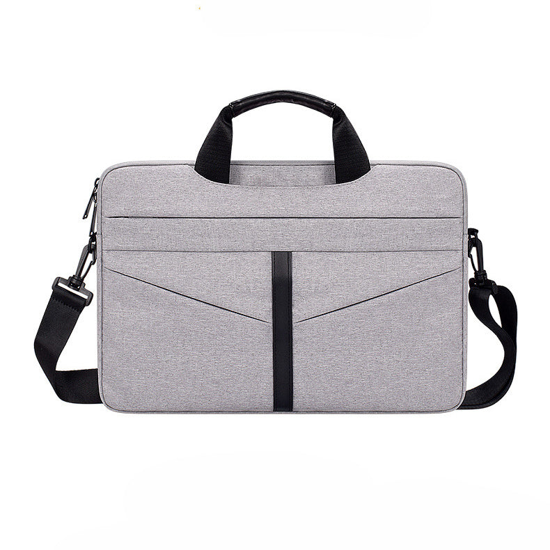 Shoulder computer bag Grey