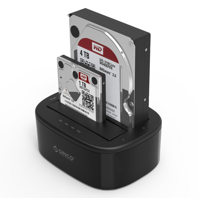 Mobile Hard Disk Box Holder Offline Copy Notebook Hard Disk Holder Black