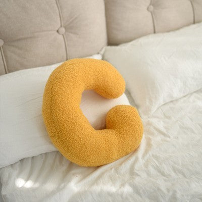 26 English Letters Pillow Sofa Cushion Shooting Props G About 38x30cm