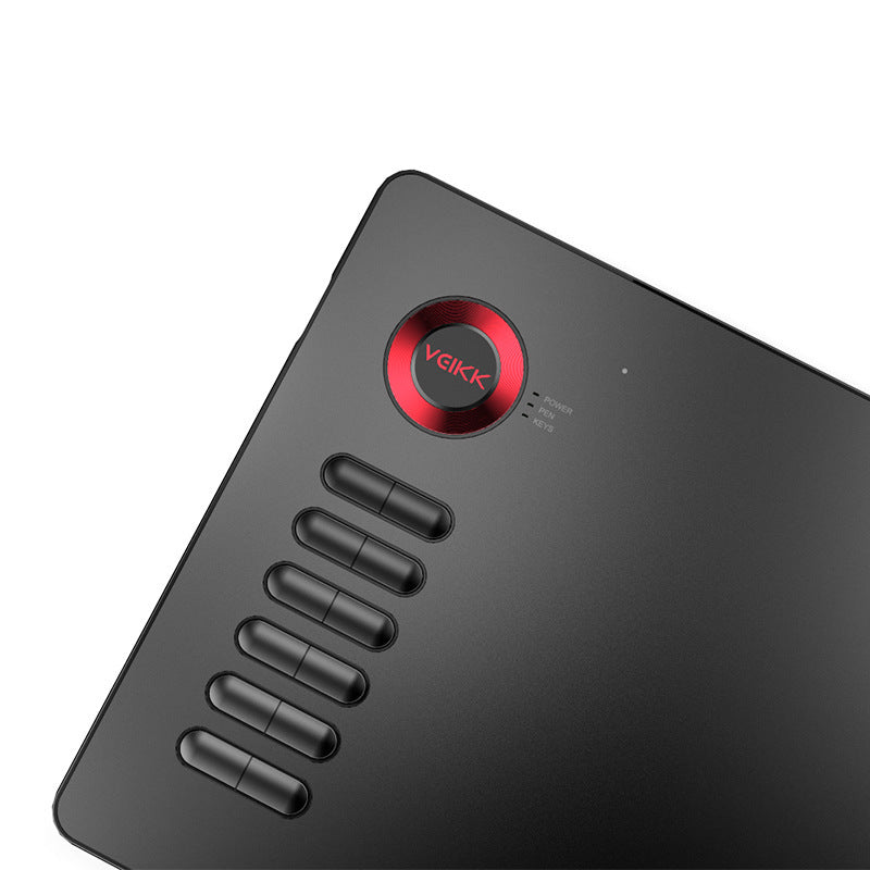 VEIKK A15 Electronic Digital Graphic Drawing Tablet Red