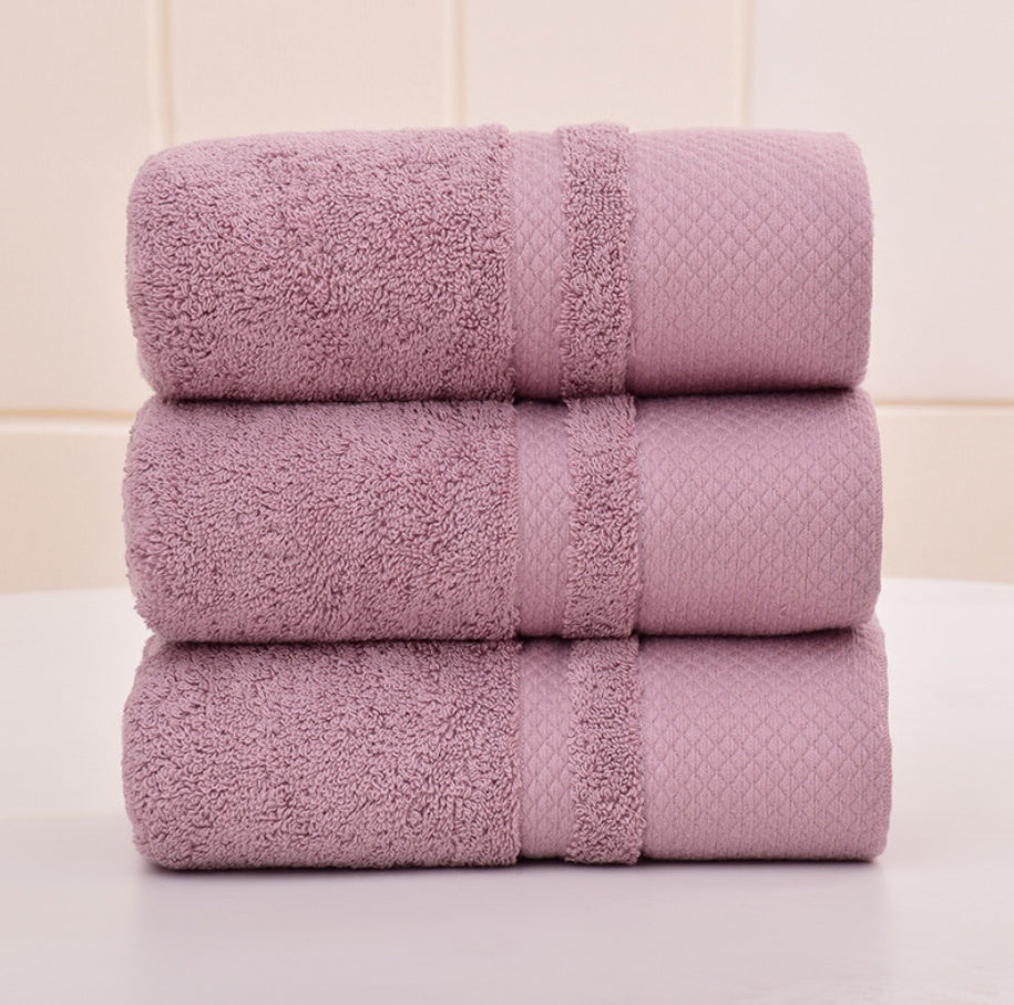 Adult thickening wash towel Rhombus grape seed