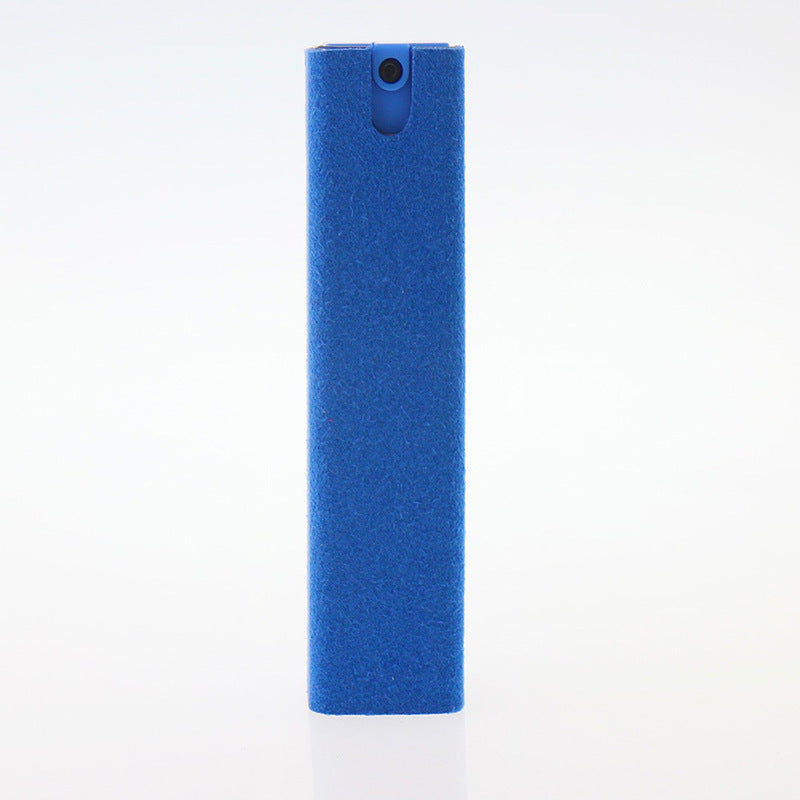 2 In 1 Phone Computer Screen Cleaner Kit For Screen Dust Removal Microfiber Cloth Set Blue