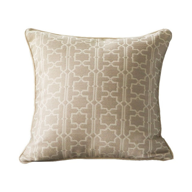 American living room throw pillow Beige 50x50cm