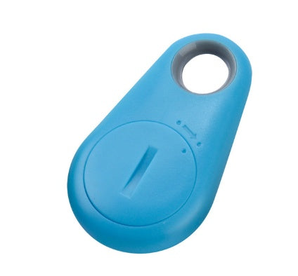 Water Drop Bluetooth-compatible Anti Lost Object Finder Blue Opp