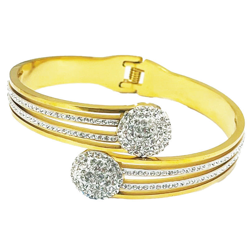 Niche Rose Gold Cold Style Bracelet 5Style Gold