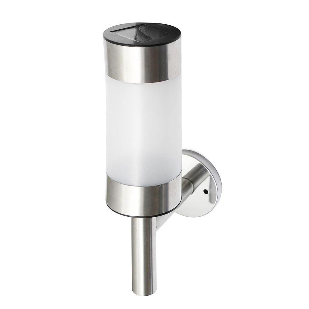Solar wall light solar garden light White