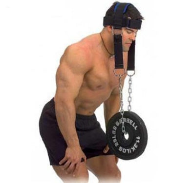 Head And Neck Trainer Shoulder Weight Training Strength Neck Practice Neck Black