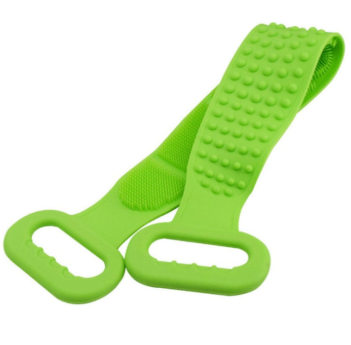 Silicone bath towel Green