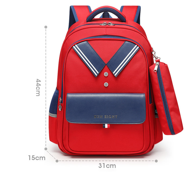 Waterproof backpack for children Red