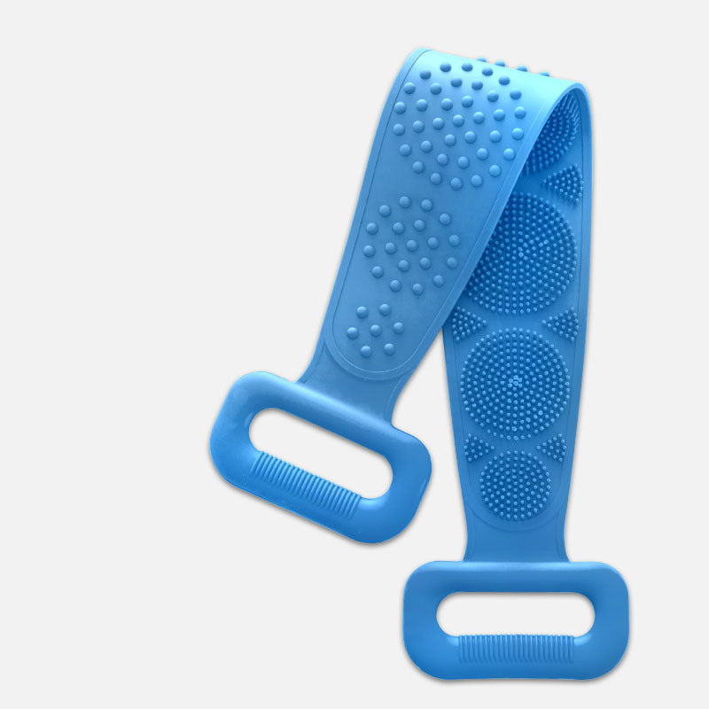 Silicone bath towel A Blue