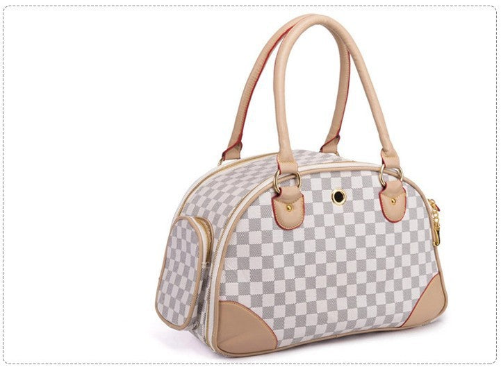 Outing Travel Bag Anti-squeeze Pet Bag Wholesale Dog Bag Cat Bag Small Dog White S