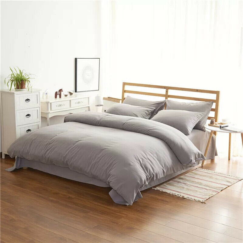 Bedding Set Gray 2.0m