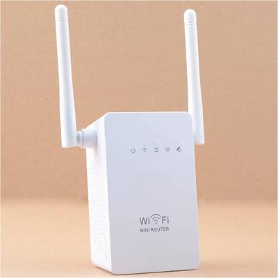 Dual Antenna Dual Network Port WIFI Repeater EU