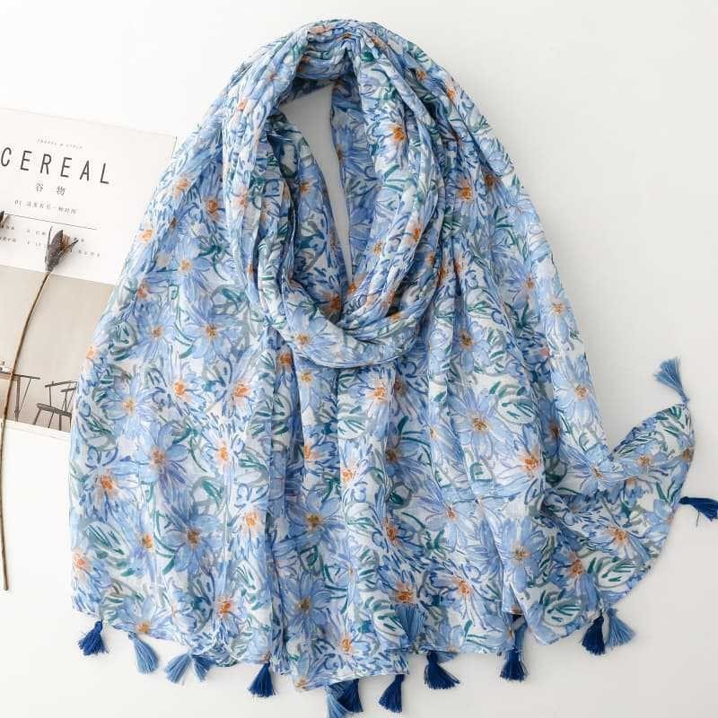 Creative Chinese Style Cotton And Linen Scarf SL2501012 180X88CM