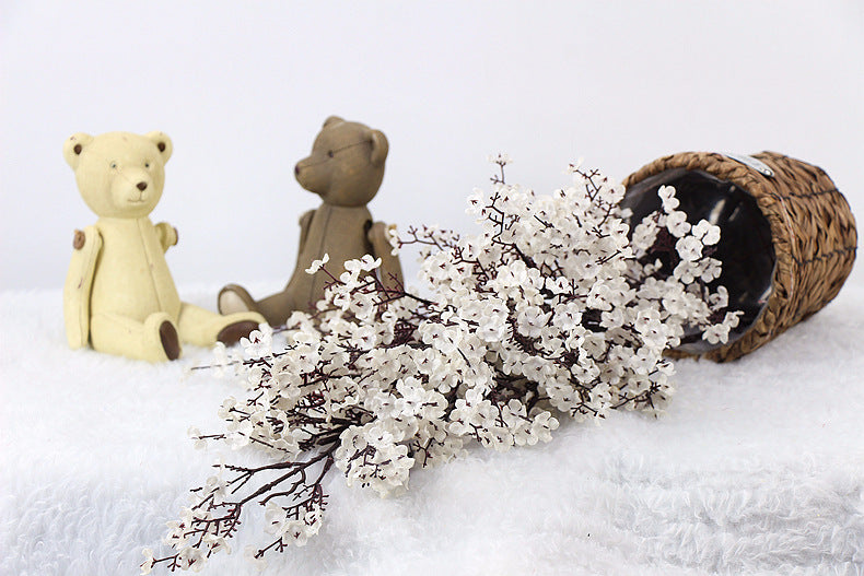 Artificial flower white
