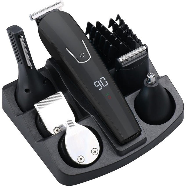 Hair trimmer electric clipper shaver beard shaving machine Black