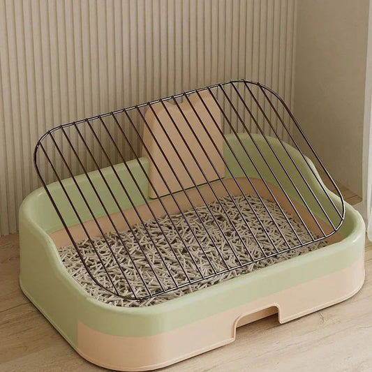 Pet Dog Toilet Portable Puppy Potty Tray Pet Litter Pan Dog Potty Pan Indoor Dog Potty Tray Puppy Training Tray Pet Accessories
