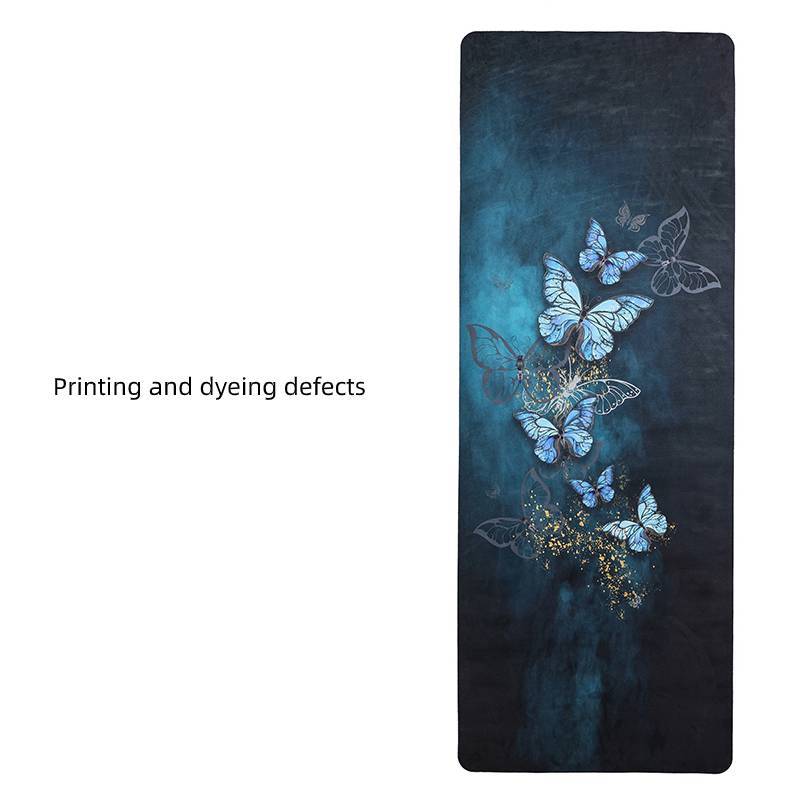 Van gaali rubber suede thickened yoga mat 14style 5mm