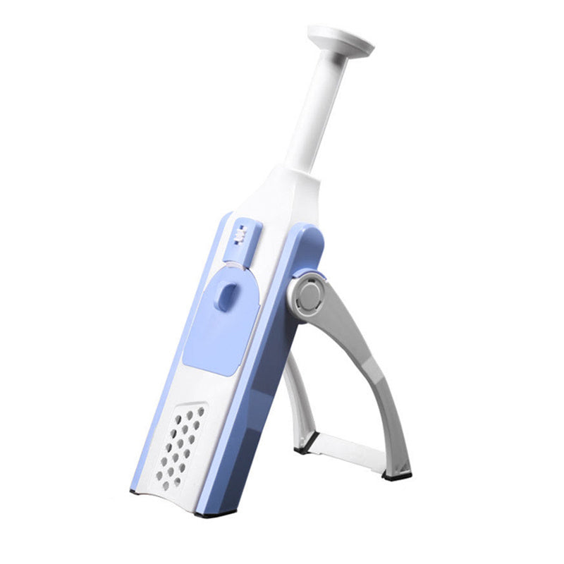 5-in-1 kitchen vegetable cutter Blue