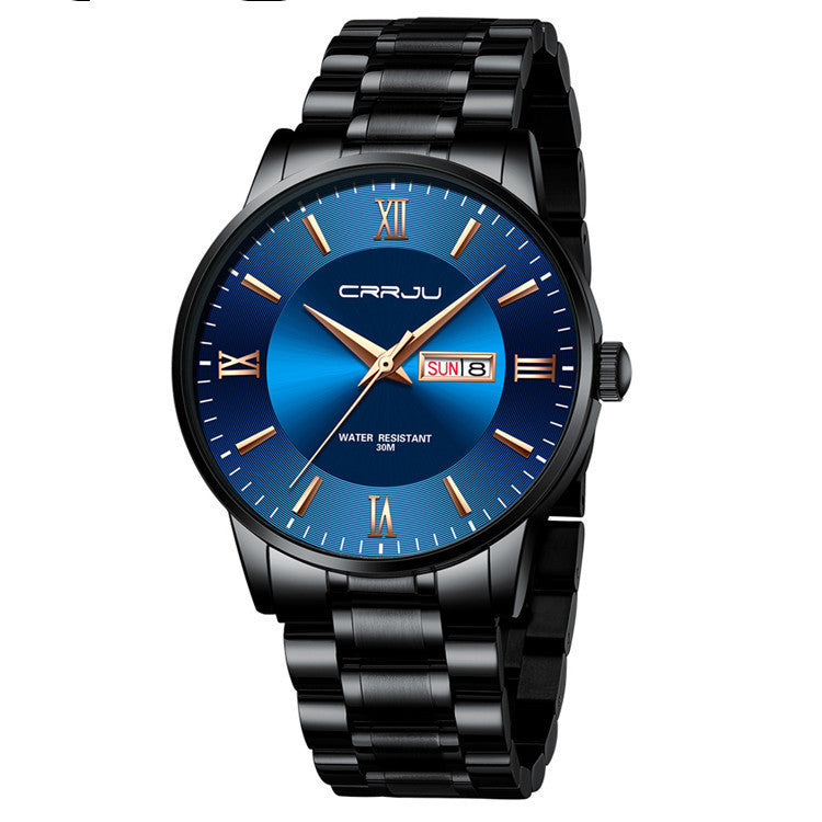 Men's Watch Casual Business Personality Watch Men's Watch Student Watch 2Style