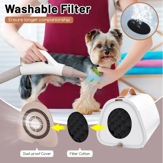 1 Pc Dog Cat Hair Blower With Negative Ion Function And Adjustable Temperature