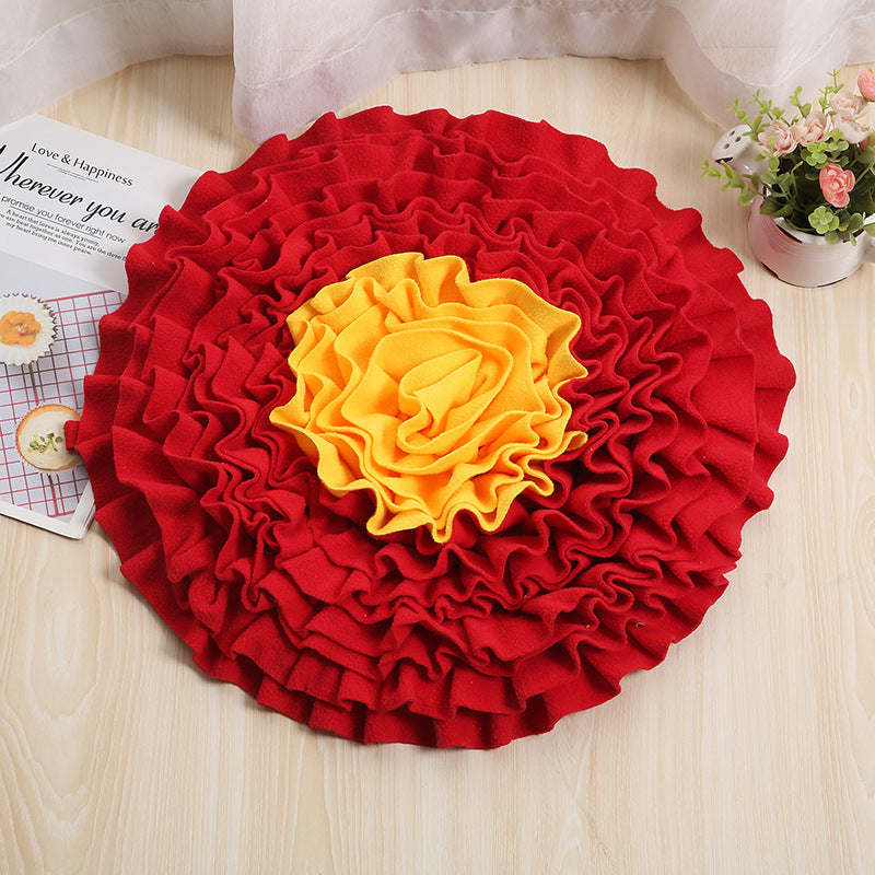 Bite resistant puzzle pet toy Round B