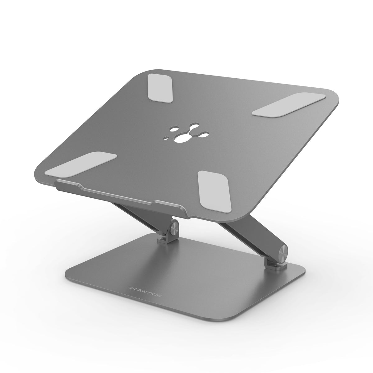 Notebook bracket aluminum alloy multi-angle Grey