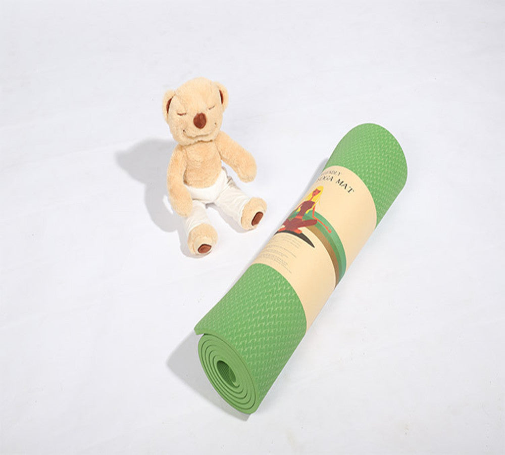 Beginner Yoga Mat Green
