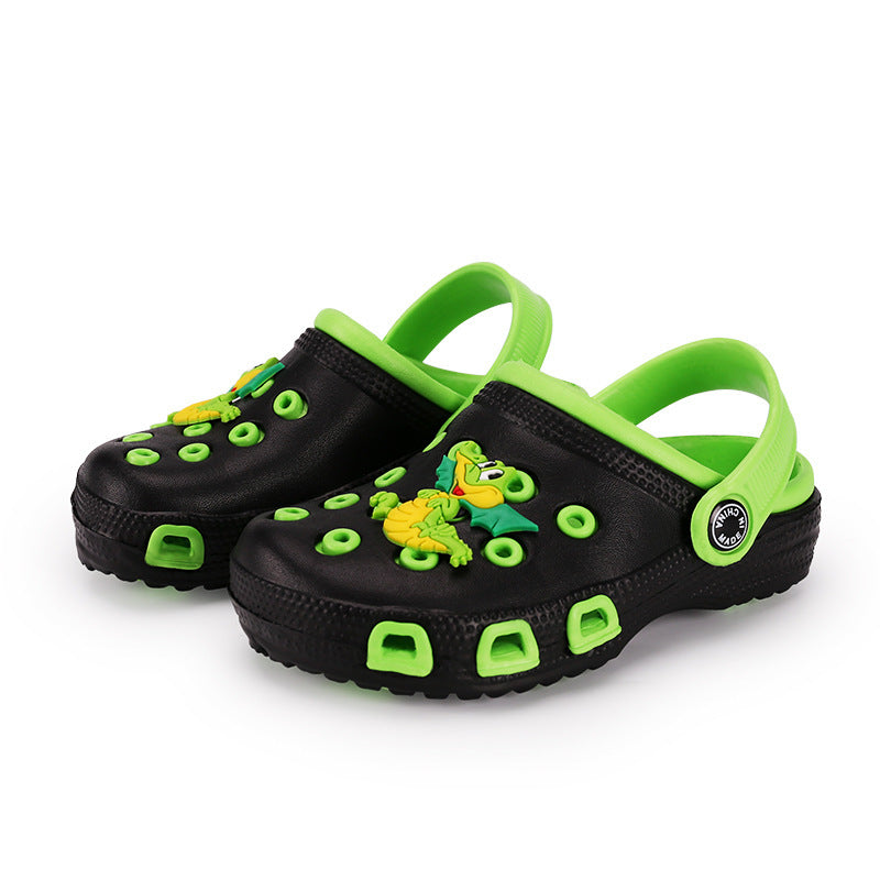 Children's hole shoes Green