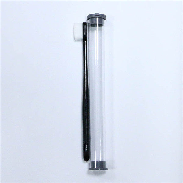Micron Soft Toothbrush Black flat hair