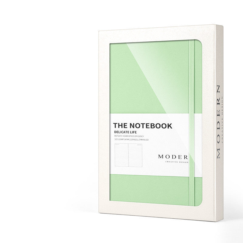 Macaron Series Notebooks Hardcover Handbook Handbook Green