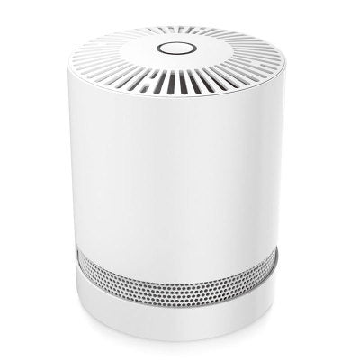 Portable desktop air purifier White