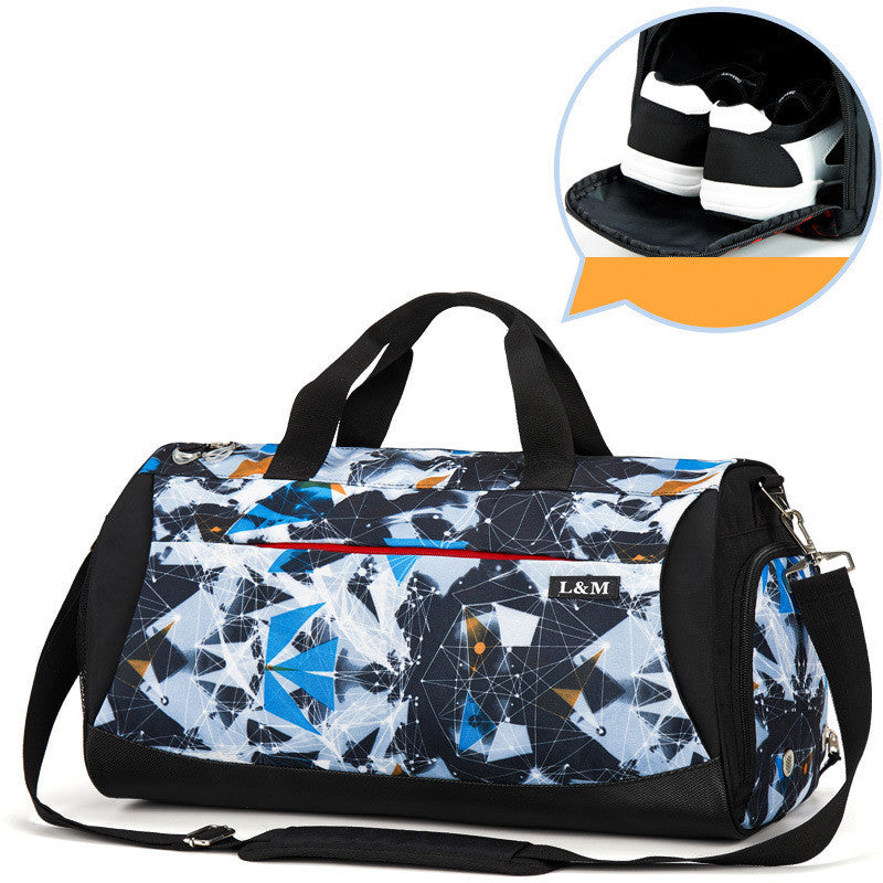 Fitness Sports Bag Men Blue meteor