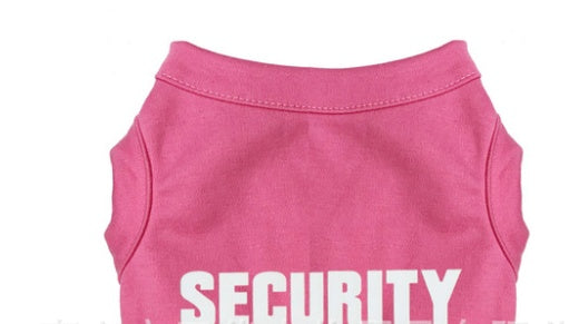 Pet clothing Rose Red