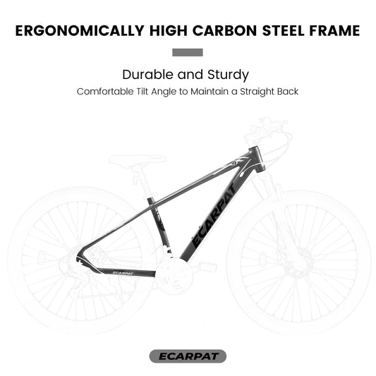 A29367 29 Inch Mountain Bike 21 Speed, Suspension Fork, Aluminum Frame Disc Brake, Mountain Biking For Both Men And Women.