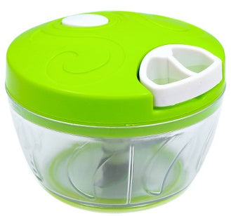 Multifunction High Speedy Chopper Shredder Manual Meat Grinder Kitchen Tools Green