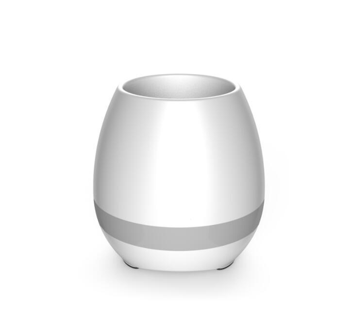 Music Flowerpot Silver