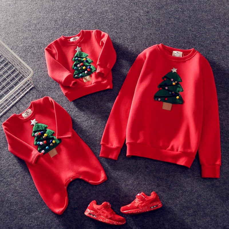 Christmas class clothes Red