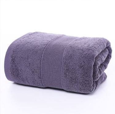 Color cotton bath towel Grey