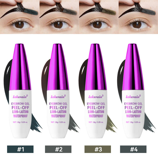 Waterproof And Sweat-proof Easy To Color Tear And Pull Eyebrow Cream