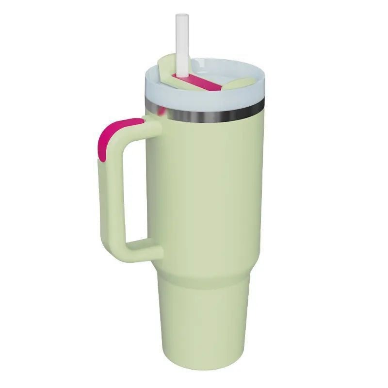 304 Stainless Steel Vacuum Cup Second Generation 40oz Cup 11 Light Green 40oz