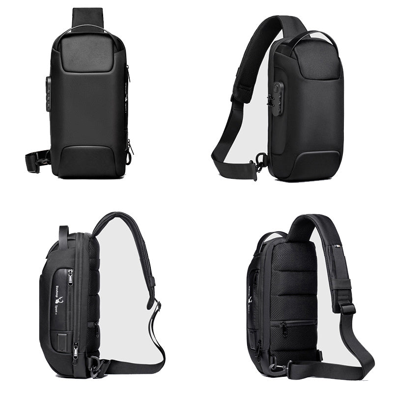 Men Chest Bag Messenger Bag Anti-theft Shoulder Bags Chest Bag Pack For Male